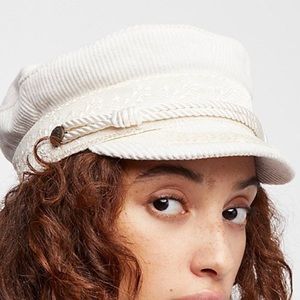 Free people white Lieutenant hat